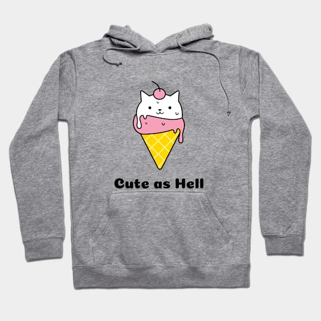 Hella Cute Kitty Hoodie by Hayden Mango Collective 